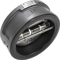 Клапаны обратные 2-створчатые чугунные DN 150-600 PN 16 межфланцевые до 120гр. створки из чугуна РИДАН ЗОД купить в Уфе | "Проконсим"