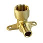 Угольник латунный для PEX труб 16-1/2'' PN 16  под надвижную гильзу Valfex VF.454.AF купить в Уфе | "Проконсим"