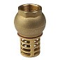 Клапан приёмный (донный)  MVI CV.630.06, DN 25 PN 16, латунный, пружинный, муфтовый купить в Уфе | "Проконсим"