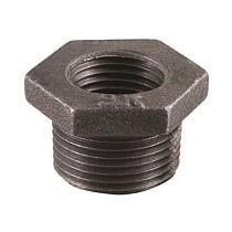  Футорка чугунная DN 15-50 PN 16 штуцер-муфта Ду   Дн 40 1 1/2" Ру  соед. (215100503) со склада Проконсим в Уфе