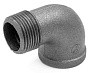 Угольники чугунные 90 гр. DN 15-50 PN 16 муфта-штуцер Fittex Plus купить в Уфе | "Проконсим"