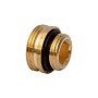 Переходник латунный MVI TR.435.0505 DN 20 PN 10 с прокладкой для узлов с шаровым затвором под плоскость, штуцер купить в Уфе | "Проконсим"