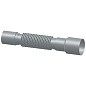 Труба гофрированная Unicorn D40, 40-40х50 400мм купить в Уфе | "Проконсим"