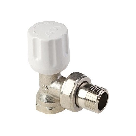 Клапан радиаторный ручной DN 15 PN 10 угловой, с маховиком MVI TR.210.04 купить в Уфе | "Проконсим"