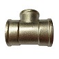 Тройник латунный никелированный DN 20-15-20 PN 40 муфта-муфта-муфта переходный купить в Уфе | «Проконсим»