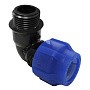 Отвод компрессионный Valfex DN-40 PN-16 G-1 1/4'' НР купить в Уфе | "Проконсим"