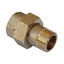  Американки латунные DN 15-50 PN 40 муфта-штуцер прямые Ду  Дн 50х2" Ру  соед. (215614010) со склада Проконсим в Уфе