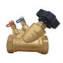 Клапан балансировочный латунный DN50 PN25 наклонный муфта-муфта Kvs 33,0 м³/ч с измерительными ниппелями GALA Тип. 1206 купить в Уфе | "Проконсим"