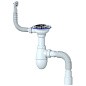 Сифон для мойки Unicorn В426P, 40х50 гибкий отвод, 3 1/2'' х40 чаша из нержавеющей стали, прямоугольный перелив купить в Уфе | "Проконсим"