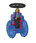 Задвижка чугунная DN 300 PN 10 с обрезиненным клином EPDM до 80гр. FAF 6010300 купить в Уфе | "Проконсим" (920160023)