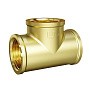 Тройники латунные DN 20-25 PN 40 муфта-муфта-муфта переходные LD Pride купить в Уфе | "Проконсим"