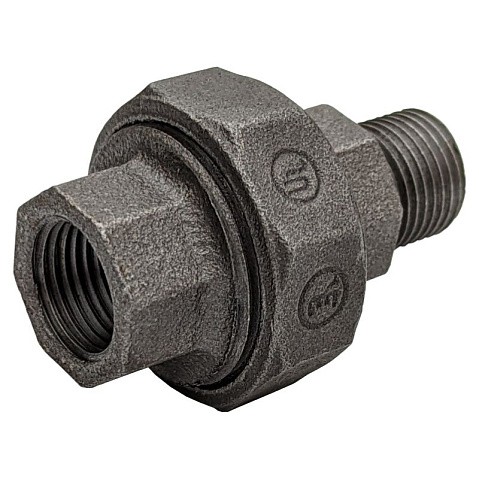 Американки чугунные DN 15-50 PN 16 муфта-штуцер с плоской прокладкой Fittex Plus купить в Уфе | "Проконсим"
