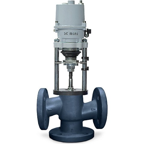 Клапан смесительный 27ч908нж DN 65-150 PN 16 с электроприводом REGADA ST 0.1 КПСР купить в Уфе | "Проконсим" Клапан смесительный 27ч908нж DN 65-150 PN 16 с электроприводом REGADA ST 0.1 КПСР купить в Уфе | "Проконсим"