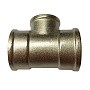 Тройники латунные никелированные DN 20-25 PN 40 муфта-муфта-муфта переходные купить в Уфе | "Проконсим"