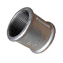  Муфта чугунная DN 15-50 PN 16 оцинкованная Ду   Дн 50 2" Ру  соед. (212200510) со склада Проконсим в Уфе