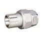 Американка латунная DN 50 PN 40 никелированная муфта-штуцер прямая LD Pride купить в Уфе | «Проконсим»