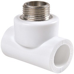  Тройник ПП 32-1/2'' PN 25 белый РВК 20810 (930659258) со склада Проконсим в Уфе