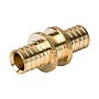 Муфта латунная для PEX-PEX труб 16х2,0-16х2,0 PN 16 ремонтная под надвижную гильзу MVI SF.322.04 купить в Уфе | "Проконсим"