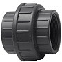 Муфта разборная НПВХ DN 50-1 1/2" PN 16 клеевая с внутренней резьбой черная Aquaviva BOG50120 купить в Уфе | "Проконсим"