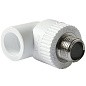 Угольник комбинированный ПП 32-1'' PN 25 с наружной резьбой белый Pro Aqua PA27018P купить в Уфе | "Проконсим"