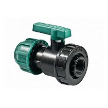 Кран шаровый ПЭ компрессионный комбинированный ВР DN 32-1/2'' PN 10 купить в Уфе | "Проконсим"