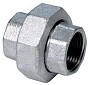 Американки чугунные DN 15-25 PN 16 оцинкованные прямые муфта-муфта купить в Уфе | "Проконсим"