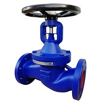 Клапаны запорные DN 15-300 PN 16 серый чугун с сильфонным уплотнением фланцевые АСТА В313 купить в Уфе | "Проконсим"