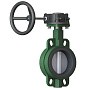 Затвор дисковый поворотный DN 150 PN 16 межфланцевый с диском из чугуна уплотнение-EPDM с редуктором GALAТип.2302H-G купить в Уфе | "Проконсим"