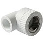 Угольник комбинированный ПП 20-1/2'' PN 25 с внутренней резьбой белый Pro Aqua PA26008P купить в Уфе | "Проконсим"
