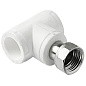 Тройники ПП DN 20-32 PN 25 комбинированные с накидной гайкой белые Pro Aqua купить в Уфе | "Проконсим"
