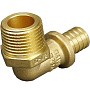 Угольник латунный для PEX труб 16-1/2'' PN 10 под надвижную гильзу с наружной резьбой ONE PLUS купить в Уфе | "Проконсим"
