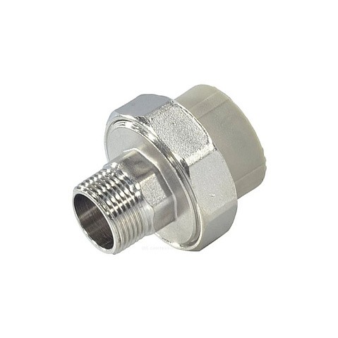 Муфта комбинированная разъёмная VALFEX 40 PN 25 G-1 1/4'' американка-НР серая купить в Уфе | "Проконсим"