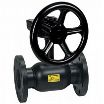Краны стальные шаровые цельносварные DN 125-300 PN 16 фланцевые ISO с редуктором Broen Ballomax купить в Уфе | "Проконсим"