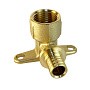 Угольник латунный для PEX труб 16-1/2'' PN 16  под надвижную гильзу Valfex VF.454.AF купить в Уфе | "Проконсим"