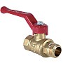 Краны латунные шаровые 11Б27фт1М DN 15-50 PN 25-40 рычаг муфта-штуцер Valfex.215 DeltaPro купить в Уфе | "Проконсим"