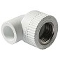 Угольник комбинированный ПП 20-1/2'' PN 25 с внутренней резьбой белый Pro Aqua PA26008P купить в Уфе | "Проконсим"
