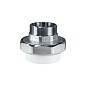 Муфта усиленная комбинированная разъёмная VALFEX 20 PN 25 G-1/2'' американка-НР белая купить в Уфе | "Проконсим"