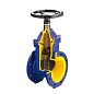 Задвижка чугунная DN 300 PN 16 с обрезиненным клином EPDM 70гр. Zetkama zGAT.111D300C57 купить в Уфе | "Проконсим" (920300113)