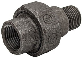 Американки чугунные DN 15-25 PN 16 муфта-штуцер с конусным уплотнением Fittex Plus купить в Уфе | "Проконсим"