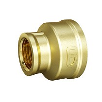  Муфты латунные DN 20-50 PN 40 муфта-муфта переходные LD Pride Ду  Дн 40х1 1/2" Ру  соед. (212400052) со склада Проконсим в Уфе