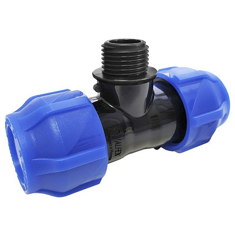 Тройник компрессионный переходной Valfex DN-40 PN-16 G-1 1/2'' НР купить в Уфе | "Проконсим"