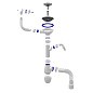 Сифон для мойки Unicorn В436V, 40х50 гибкий отвод, 3 1/2'' х40 с отводом для стиральной машины, круглый перелив купить в Уфе | "Проконсим"