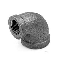  Угольник чугунный DN 20-25 PN 16 переходный Fittex Plus Ду   Дн 20 3/4" Ру  соед. (213100124) со склада Проконсим в Уфе