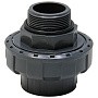 Муфта разборная НПВХ DN 63-2" PN 16 клеевая с наружной резьбой черная Aquaviva BMG63200 купить в Уфе | "Проконсим"