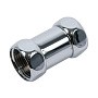 Монтажный комплект латунный хромированный DN 20-25 для полотенцесушителей гайка-гайка прямой купить в Уфе | "Проконсим"