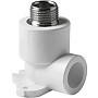 Угольник установочный ПП 20-1/2'' PN 25 с наружной резьбой белый Pro Aqua PA28108P купить в Уфе | "Проконсим"