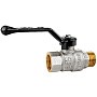 Краны латунные шаровые DN 15-50 PN 25-40 никелированные рычаг муфта-штуцер LD Pride 47.303 купить в Уфе | "Проконсим"