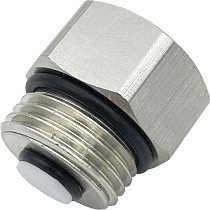  Клапан обратный VARMEGA VM133 DN15 PN10 для воздухоотводчика 1/2''  110гр. Муфта-штуцер (930185400) на складе Проконсим в Уфе