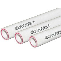 Трубы ПП SDR 7,4 DN 20-110 PN 20 армированные стекловолокном белые Valfex купить в Уфе | "Проконсим"