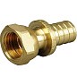 Муфта латунная для PEX труб 25-3/4'' PN 10 под надвижную гильзу ONE PLUS купить в Уфе | "Проконсим"